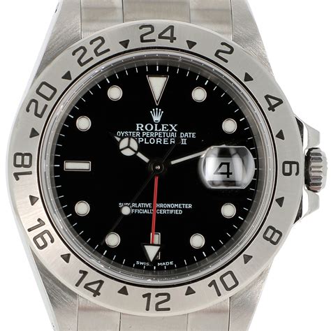 rolex 16570 1990 black|rolex explorer ii 16570 review.